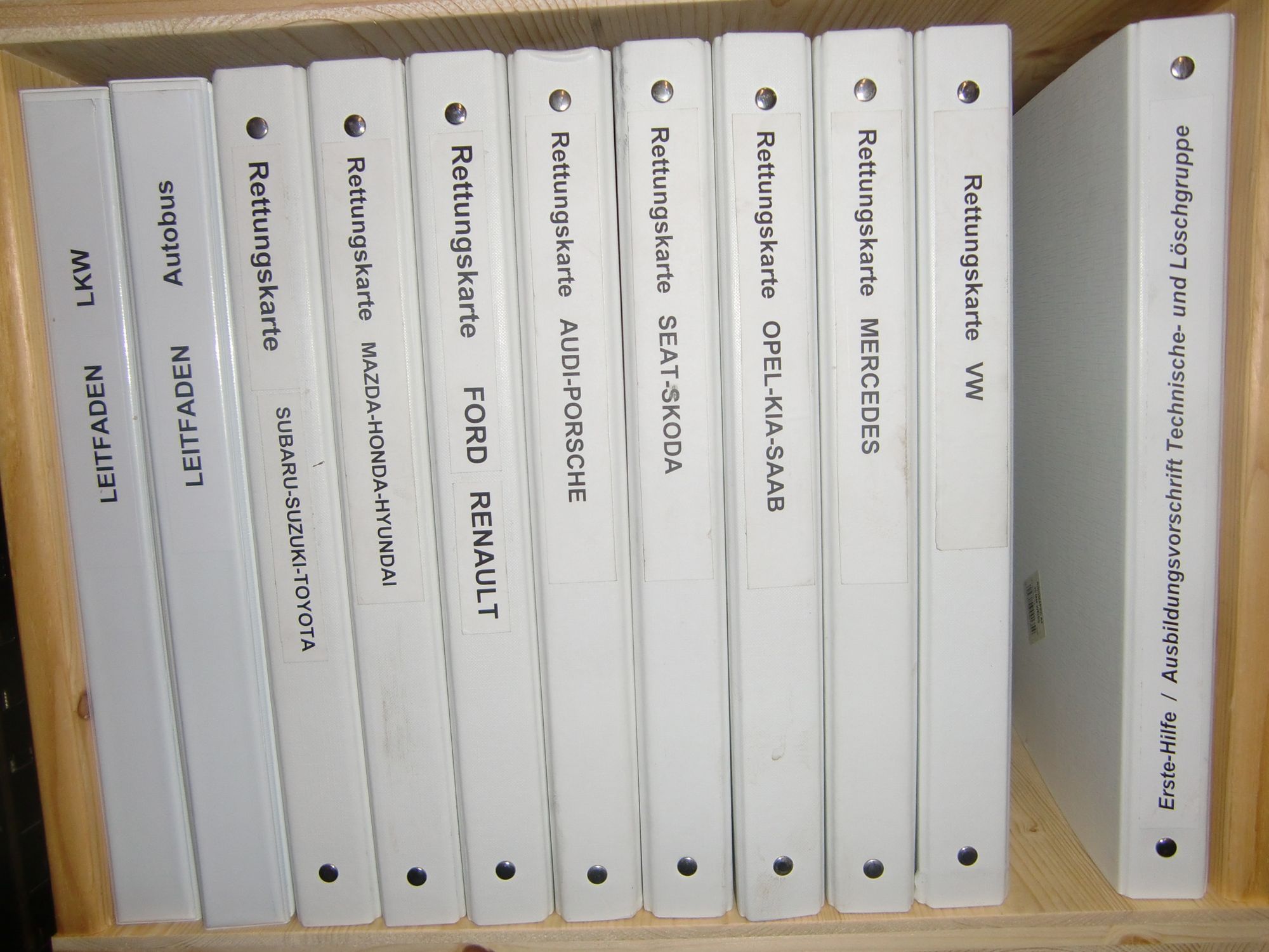 Übung: Der Kraftfahrer im Feuerwehrdienst