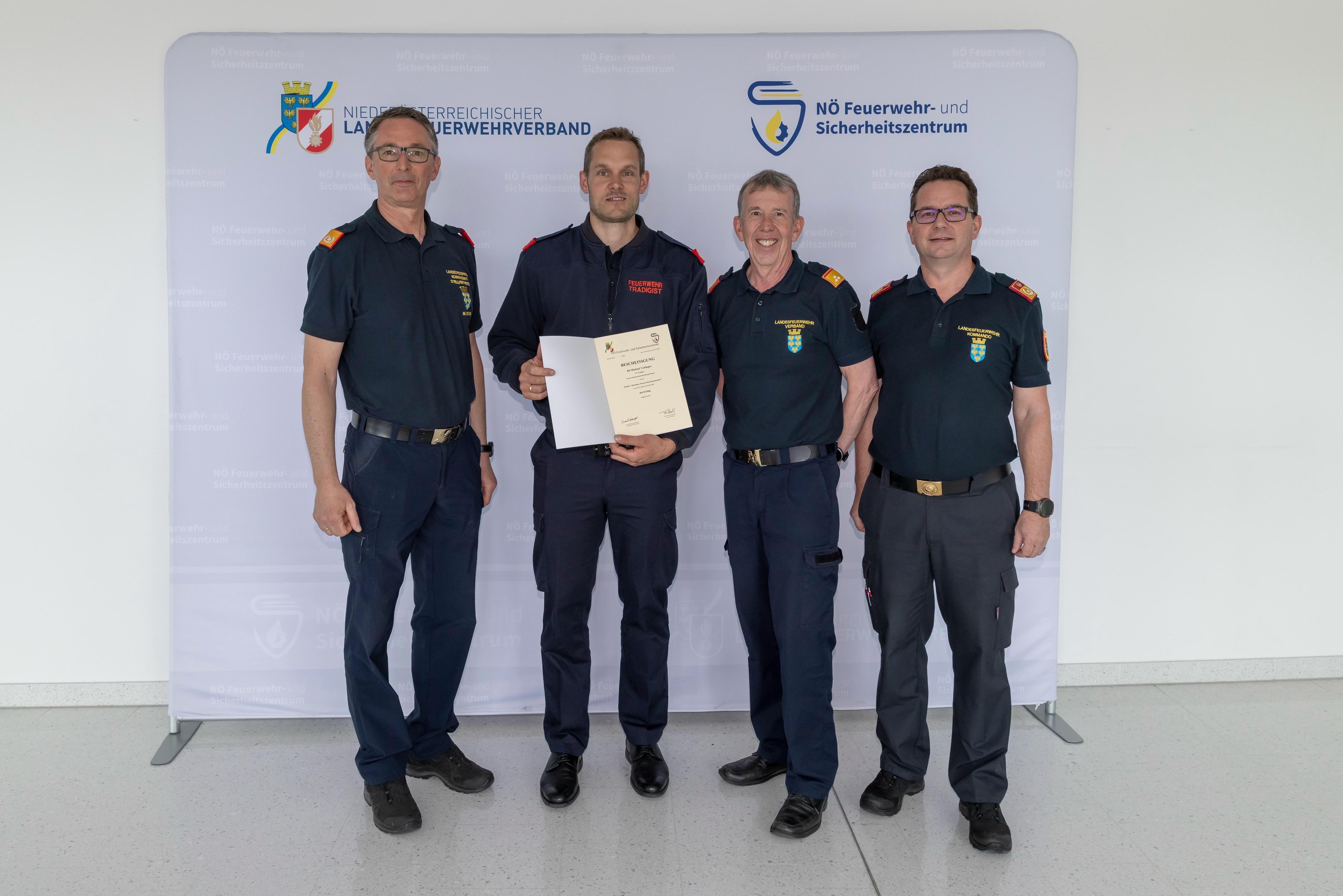 Abschluss Feuerwehrkommandant